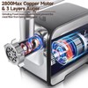 ALTRA LIFE Meat Grinder, Sausage Stuffer, [2800W Max] Electric Meat
