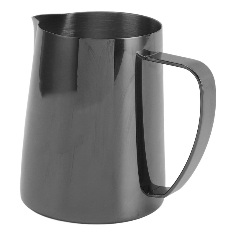 Milk Frothing Pitcher 304 Stainless Steel Coffee Steaming Pitcher Multipurpose