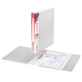 Snopake A4 25mm Executive Ring Binder - Clear