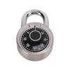 Dial Combination Lock Heat Treatment Hardened Steel Security Waterproof for
