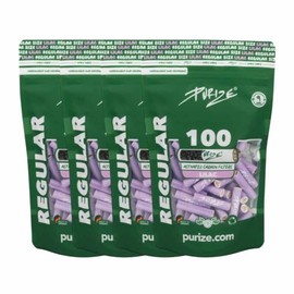 400 Purize Regular Size 9 mm Activated Carbon Filter (Lilac)