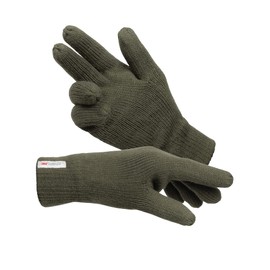 Indicode Unisex Jason Gloves Fleece Lining Men's Gloves Women's Gloves, Army