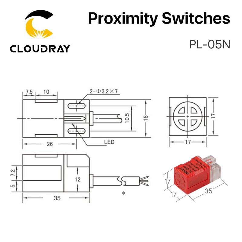 Cloudray Proximity Sensor Limit Switch Proximity Switch Limit Switch Proximity