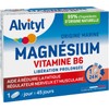 Alvityl Magnésium 300mg + Vitamine B6, Libération Prolongée, Diffusion Lente,