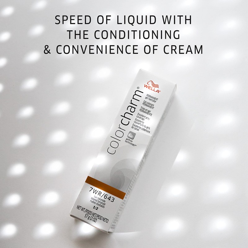 Wella Color Charm Gel, 711/7N Medium Blonde, 2 Ounce