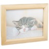 FUJICOLOR 52249 MT-KII Photo Frame, Wood Base, L/Postcard/2L Wood, Beige