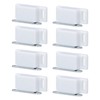 8 Set Stainless Steel Magnetic Door Catch Cupboard Closet Cabinet