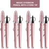 Magic Eyebrow Pencil with 4 Fork Tip, Waterproof Microblading Brow