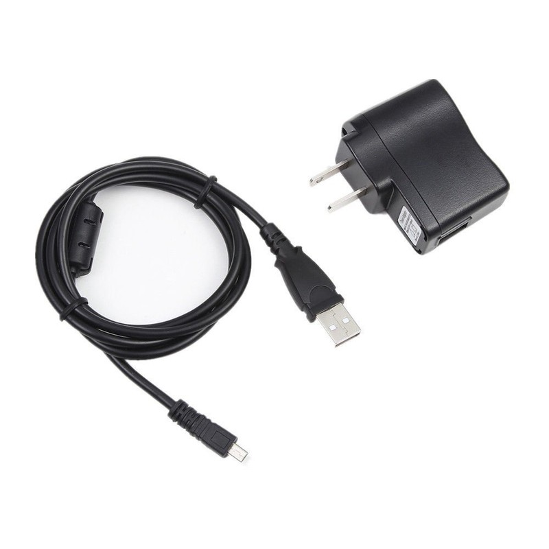 AC/DC Power Adapter Battery Charger USB Cord for Sony Cybershot