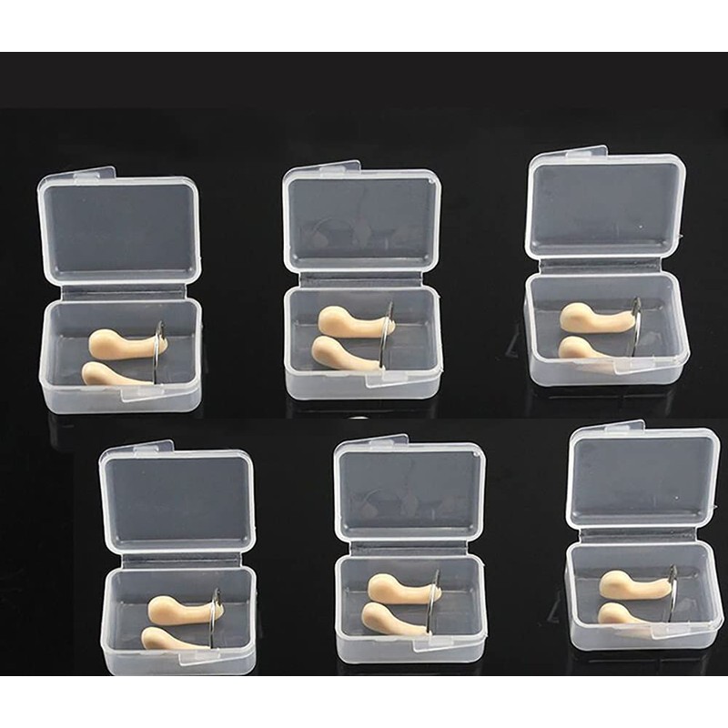 Swimming Nose Clip Swimming 6 Pieces Nose Clips Protector Nose