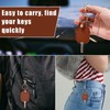Leather Car Key Sleeve, Broken Car Key Loop Replacement Pu