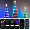 ZWOOS 400 LED Christmas Tree Lighting, RGB Christmas Tree Lighting