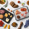 riwome Stainless Steel Cutting Board, Double Sided Cutting Boards for