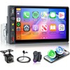 Orderich Wireless Carplay Car Stereo Single Din with Wireless Android