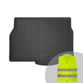 FROGUM DryZone Rubber Mat All Year Round Practical Car Boot Mat Boot Liner Suitable for Opel Astra H GTC 2004-2014 High Edge Robust and Durable