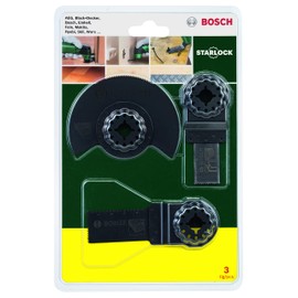 Bosch 2607017323 Starter Set for Multi-Function Devices (3-Piece)