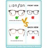 LianSan Bifocal Reading Glasses for Women with Spring Hinge Ladies