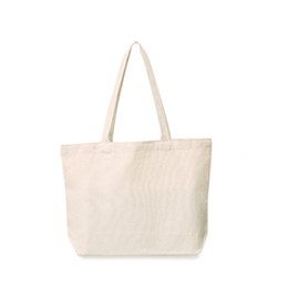 Karkar Fabric Bag for Painting, Jute Bag, Unprinted, Fabric Bags for Painting, Canvas Shopping Bags, Reusable, Foldable Shoulder Bag, Large Handbag, Tote Bag, White