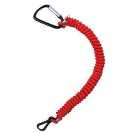 8M0092850 Boat Kill Switch Lanyard Alloy Clip Compatible with Mercruiser Marine Emergency Tether Safety Connector Cord 54 Inch/137cm Long - Replacement for 15920Q54 823037A09 Red 1Pcs