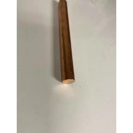 USA (1) 5/8 110 COPPER SOLID ROUND ROD 8" 1/2 long New Lathe Stock 1/2 Hard