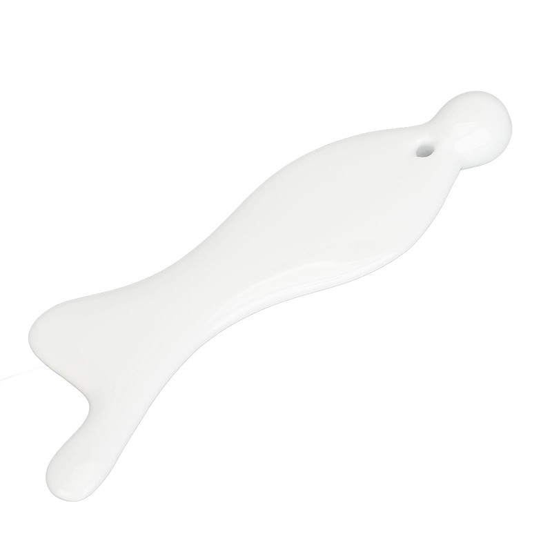 Facial Massager Gua Sha Tool Ceramic Reduce Puffiness Face Sculpting