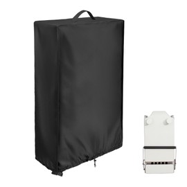 Rilime Cover for Pilates Reformer,Waterproof Dustproof Reformer Pilates Machine Cover,420D Foldable Pilates Reformer Machine Cover with Windproof Drawstring for Home Gym Indoor-25 L x 15" W x 45" H