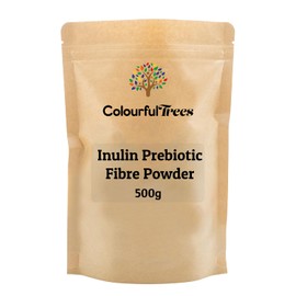 Inulin Powder 500g | Natural Prebiotic Fibre Supplement for Gut & Digestive Health by Colourful Trees