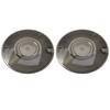 Benlari 3 1/4inch Smoke Turn Signal Light Lens Cover Anti-scratch
