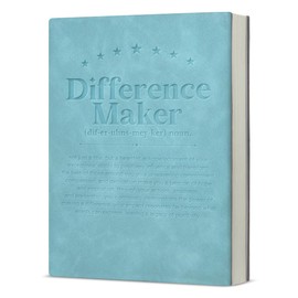 KTJGMBY Difference Maker Notebook, Office Gifts for Coworkers Leader Boss Teacher, Employee Appreciation Journal Notebook Gift