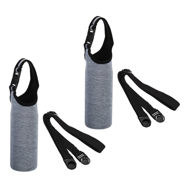 PATIKIL 67mmx185mm Water Bottle Sling Bag, 2 Pack Neoprene Portable