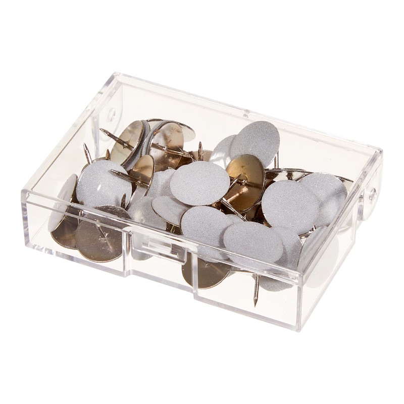 Allen Company Reflective Trail Marking Tacks (Pack of 50) White,