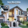 SECRUI Wireless Doorbell with 2 Buttons, Easy Installation Waterproof Mini