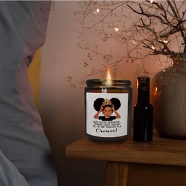 Mancheng-zi Daughter Gift from Mom Dad, Birthday Gifts for Daughter, Sentimental Gifts for Daughter, When You Feel Overwhelmed Remember Whose Daughter You are Scented Candles Gifts