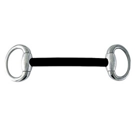 Sprenger - eggbutt mullen mouth bit CARBON