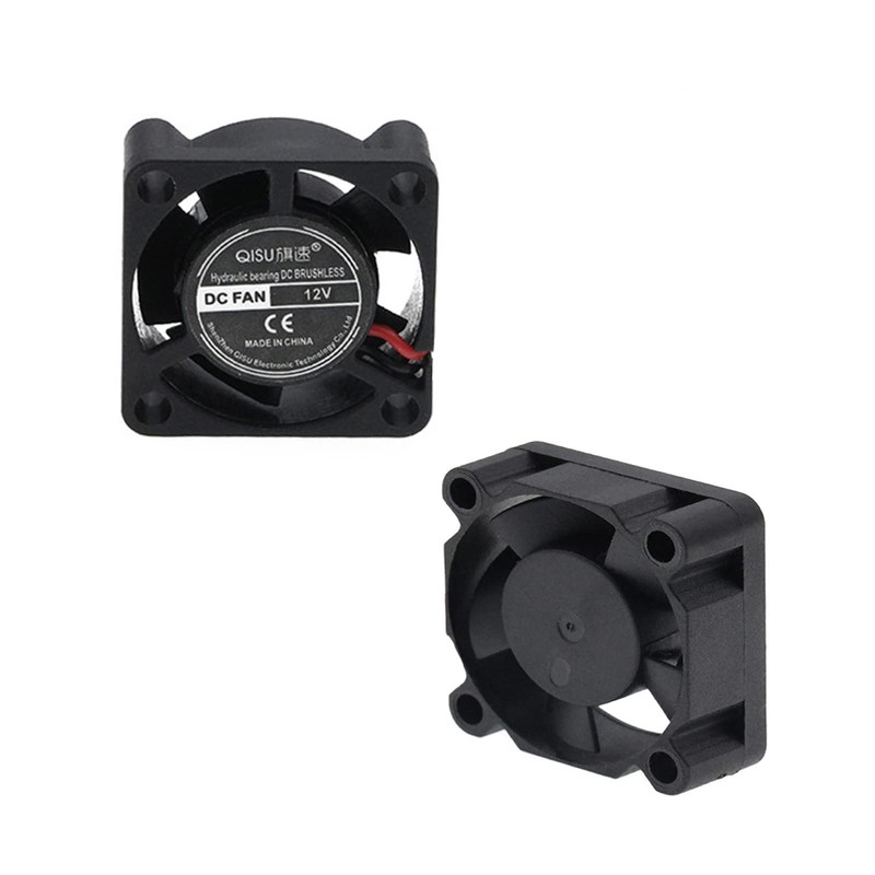 PENGLIN 2PCS 2510 Cooling Fan 12V 25mm x25mm x10mm DC