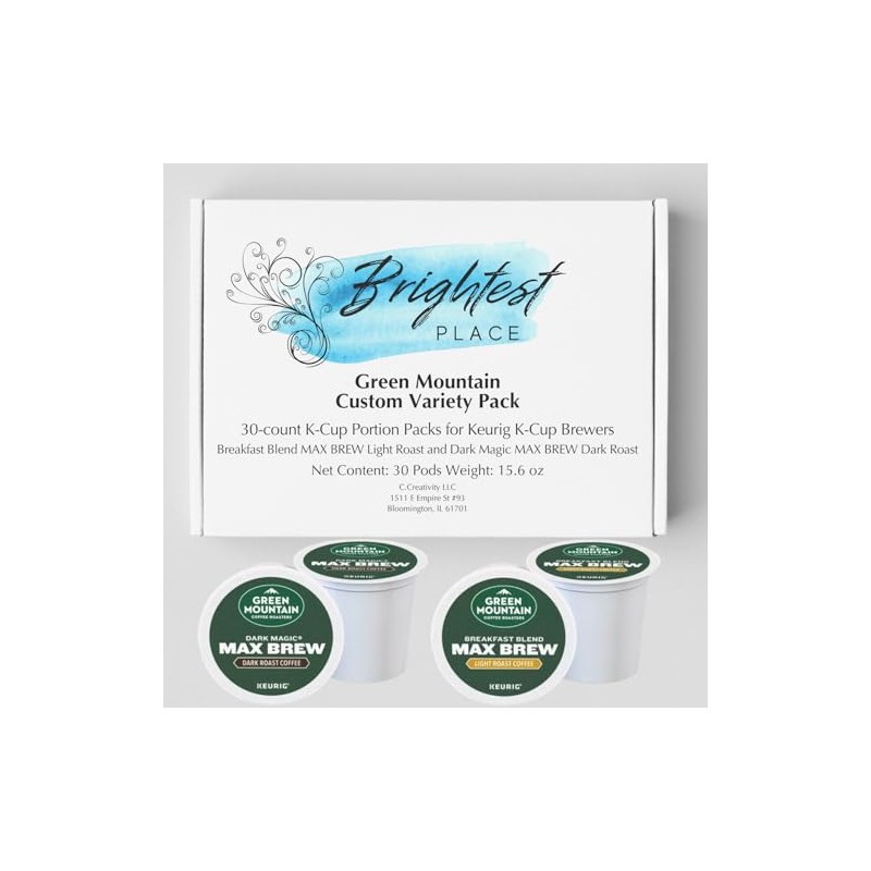 30-count K-Cup portion packs for Keurig K-Cup Brewers with Green