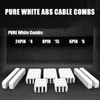 ABNO1 PSU Cable Extension Kit 30CM Length with Cable Combs,1x24Pin/2x8Pin(4+4)