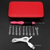 Professional 9 in 1 Led Light Up Crochet Hooks Knitting
