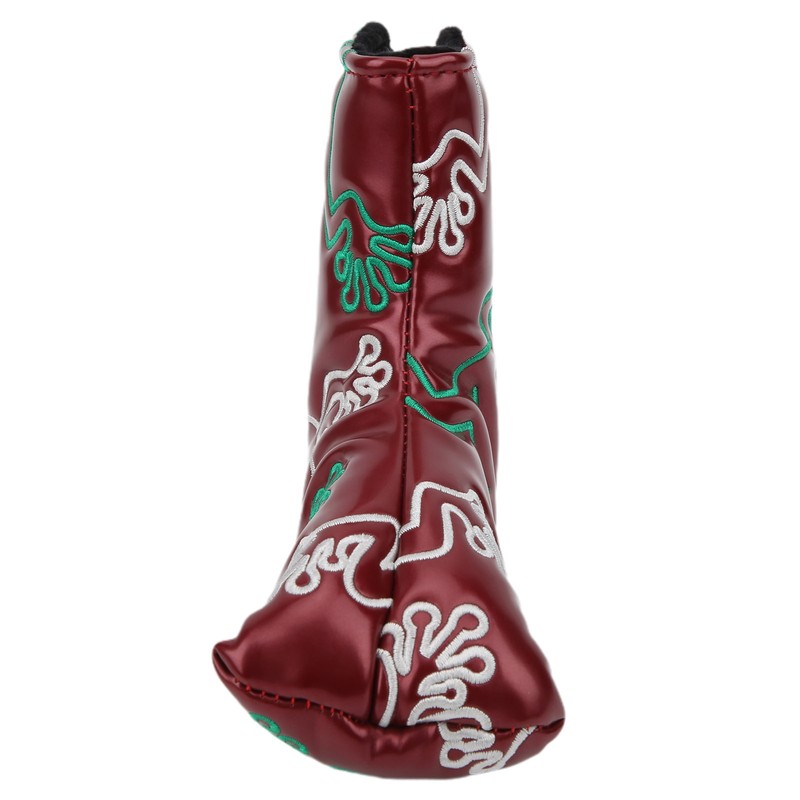 Golf Putter Headcover Embroidery Putters PU Protective Head Cover Magnetic