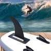 WOUMON Universal SUP Fin,Paddle Board Fins,Surfboard Fins for Longboards,Canoe