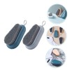 IWOWHERO Manicure Tool Set 2 Pack Fingernail Brush for Cleaning