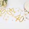 Table Runner for 40th Birthday, Table Decoration Birthday 28 cm