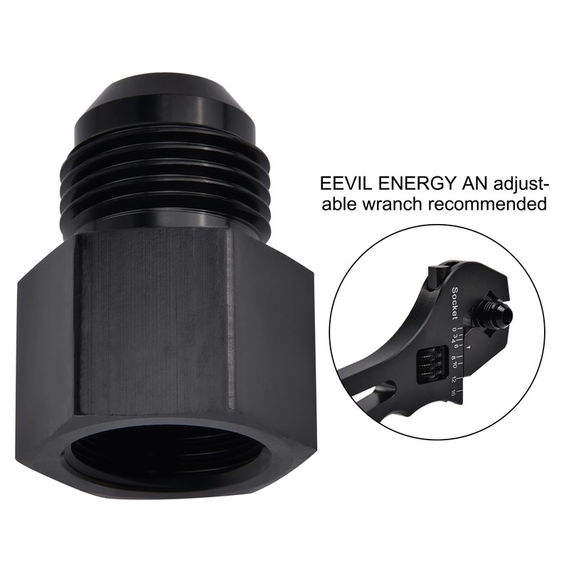 EVIL ENERGY 10AN Male Flare to 1/2 NPT Female Fitting