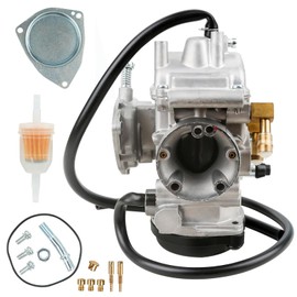 MOTODX9801 Carburetor Carb For Suzuki King Quad 300 LTF300F Quad Runner 250 LT-F250 2000 2001 2002 13200-39D22 13200-39D42