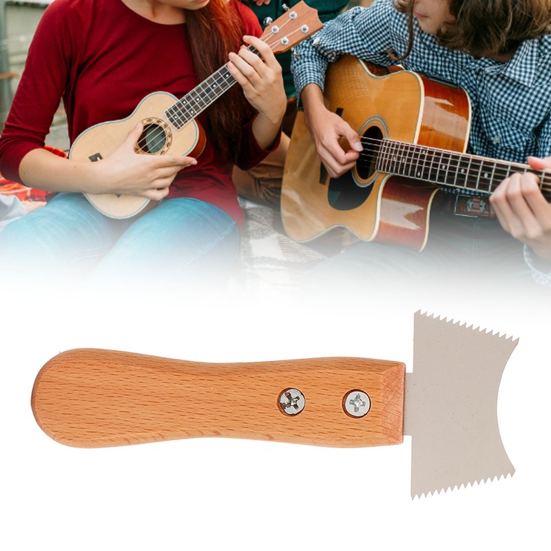 Fretboard Repair Tool Set Serrated Knife 0.8in 0.125in Fret Gauge