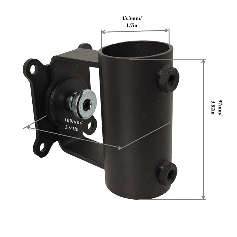 WujinJoy Heavy-Duty Patio Umbrella Holder - Adjustable Umbrella Stand Base