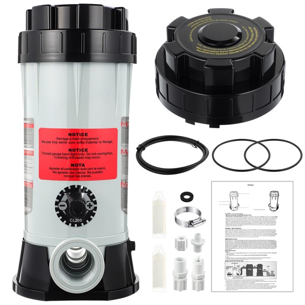 Aurelema CL200 Inline Chlorinator Replacement Compatible with Hayward Automatic Chlorinator