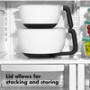 OXO Good Grips 4Qt Batter Mixing Bow with Lid, White