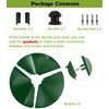 Ansionsol 19 Inch Wide Squirrel Baffle for Bird Feeder Pole,