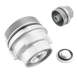 15620-31060 Engine Oil Filter Housing Cap Cover Cup Toyota Camry Tundra RAV4 4Runner Tacoma Highlander Sienna Venza Avalon Fj Cruiser, Lexus ES300h ES350 GS200t GS300 GS350 GS450h GX460 2005-2023
